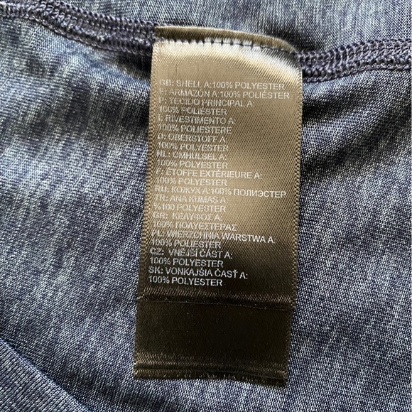 The North Face Dark Blue Heather High Neck FlashDryTank Top Womens Small - Picture 4 of 7